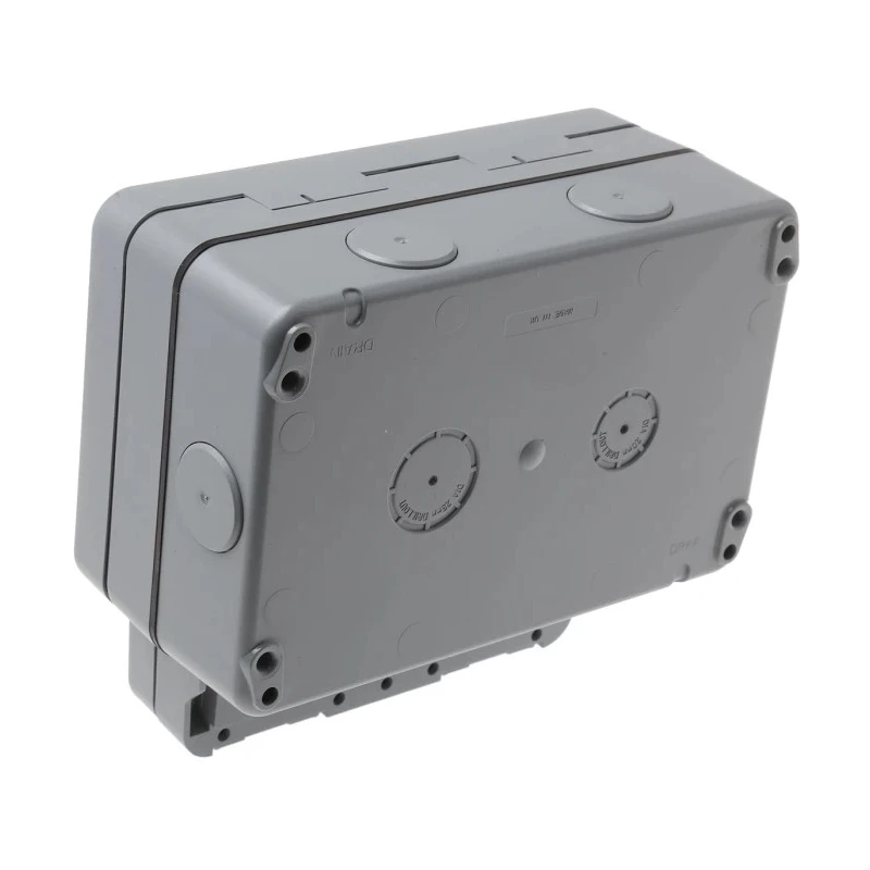 MK Electric 13A Grey 2 Gang Plug Socket Indoor & Outdoor Type G Flush Mount K56481GRY