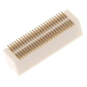 Hirose DF12 Series Straight Surface PCB Header 50 Contacts 0.5 mm Pitch 2 Row Shrouded 