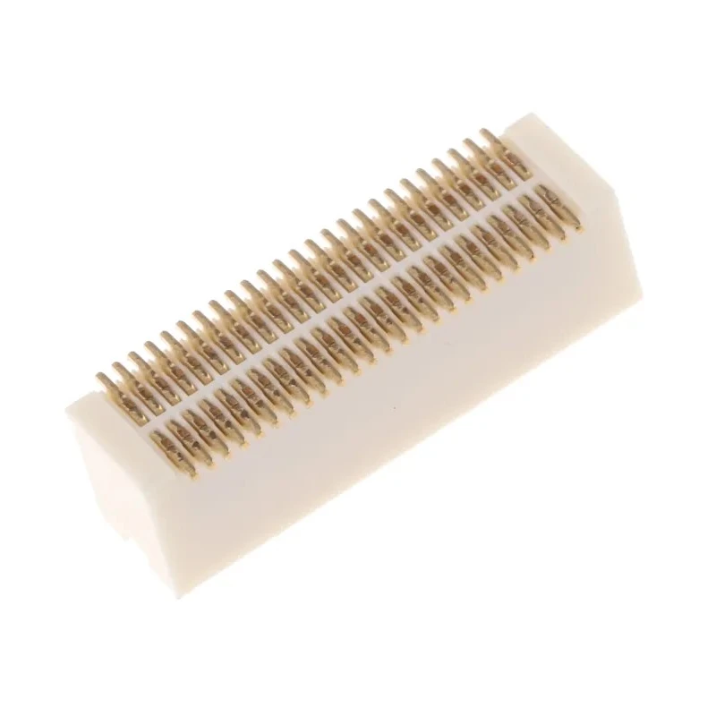 Hirose DF12 Series Straight Surface PCB Header 50 Contacts 0.5 mm Pitch 2 Row Shrouded 