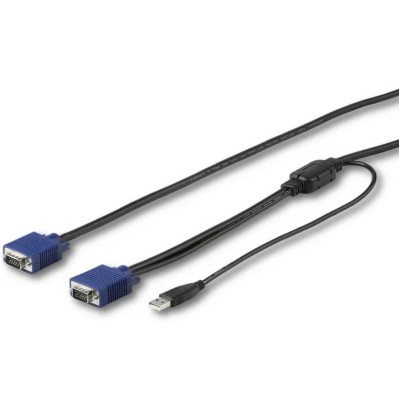 StarTech.com Male VGA to Male USB Type A KVM Cable 3m Length RKCONSUV10