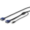StarTech.com Male VGA to Male USB Type A KVM Cable 3m Length RKCONSUV10