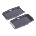 CAMDENBOSS Black ABS Handheld Enclosure Integral Battery Compartment IP65 IP54 145 mm x 25 mm x 95 mm CHH661NBK