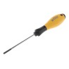 Wiha Slotted Screwdriver, 100 mm Blade, 211 mm Overall, Chrome Vanadium Steel Blade, Bi-Material Handle 27151