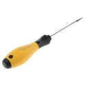 Wiha Slotted Screwdriver, 100 mm Blade, 211 mm Overall, Chrome Vanadium Steel Blade, Bi-Material Handle 27151