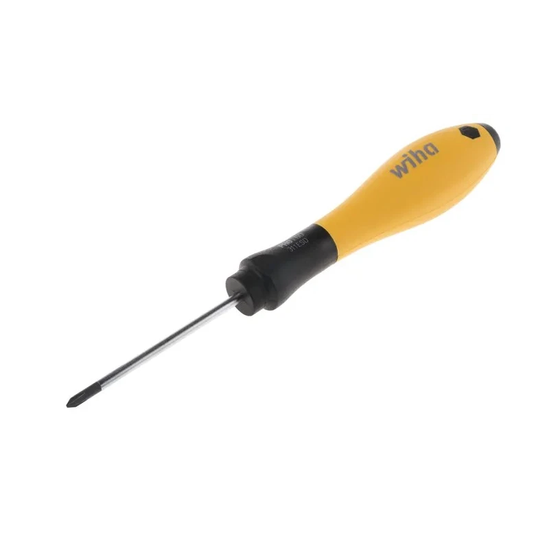 Wiha Standard Philips Screwdriver PH0 Tip, 60 mm Blade Length, 164 mm Overall Length 08184