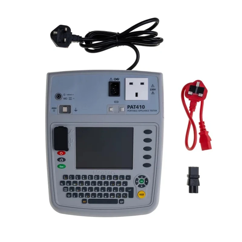 Megger Portable Appliance Tester PAT Tester Class I Class II Test Type 230V 2.7kg PAT410