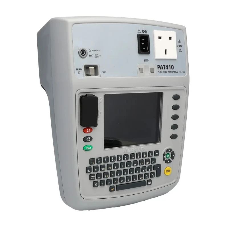 Megger Portable Appliance Tester PAT Tester Class I Class II Test Type 230V 2.7kg PAT410