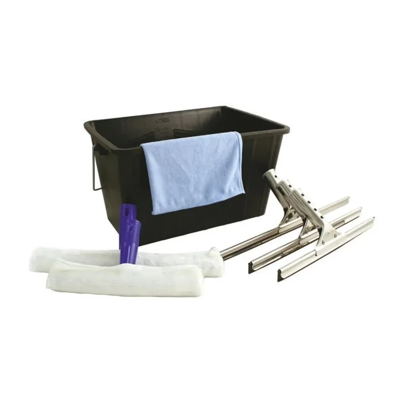 RS PRO Blue Squeegee Kit for Window Cleaning Stainless Steel Frame 304.8 mm Height x 457.1 mm Width x 355.6 mm Depth 705-6237