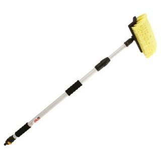 RS PRO Pressure Washer Brush with Telescopic Handle for Hose Connection 705-6246