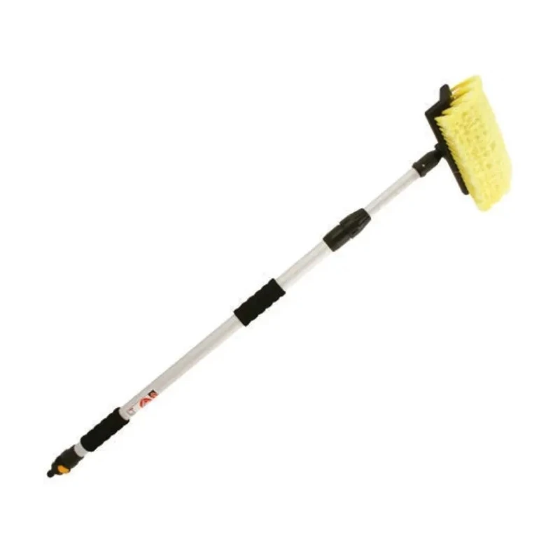 RS PRO Pressure Washer Brush with Telescopic Handle for Hose Connection 705-6246
