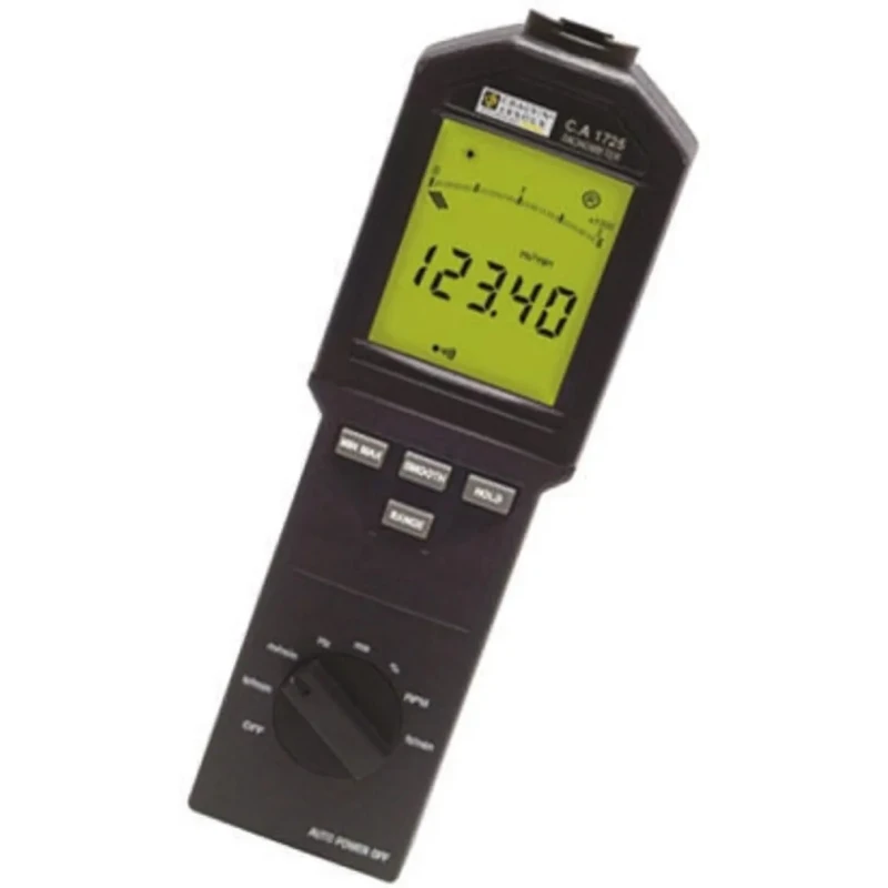 Chauvin Arnoux Tachometer Best Accuracy ±6 Counts LCD Display 100000rpm P01174810