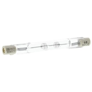 Orbitec 120 W Clear Halogen Bulb R7S Linear 240V AC, 78 mm Length, 8 mm Diameter 134144