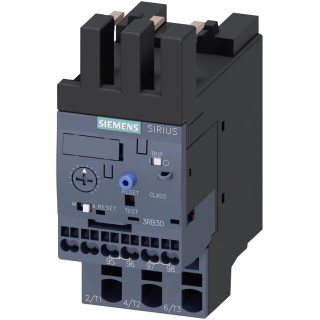 Siemens Overload Relay 1 NO/1 NC, 25A, 6 A F.L.C, 25A Contact Rating, 11 kW 3P 3RB3026-1QE0