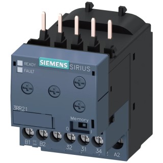 Siemens Monitoring Relay 1 NO/1 NC, 16A FLC, 1A Contact Rating, 2.5W Power, 24V dc, 1P 3RR2141-1AA30