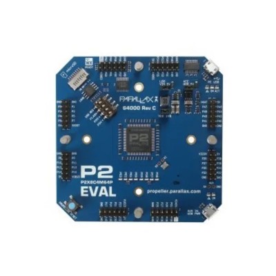 Parallax Inc Propeller 2 Evaluation Board Rev. C MCU Microcontroller Evaluation Board 64000