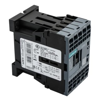 Siemens Size S00, 3RT2 Contactor, 230V AC Coil, 3-Pole, 7 A, 3 kW, 3 NO, 400V AC 3RT2015-2AP01