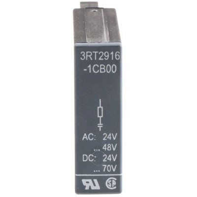 Siemens Surge Suppressor for Use with SIRIUS Contactors 3RT2916-1CB00