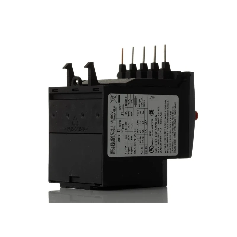 Siemens SIRIUS 3RU2 Thermal Overload Relay 1 NO/1 NC 1.4A 2A F.L.C 2A Contact Rating 750W 3P 3RU2116-1BB0