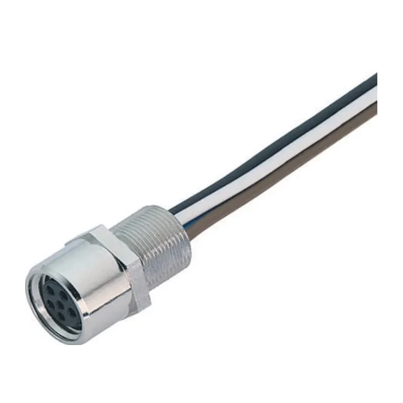 binder Female 6 Way M8 to Unterminated Sensor Actuator Cable 200mm 30V IP67 09-3462-00-06