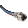 binder Sensor Actuator Cable Male 3 Way M8 to Female 34 Way M8 5m, Polyurethane Jacket, Black, IP67/IP69K 09-3390-00-04