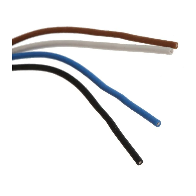 binder Sensor Actuator Cable Male 3 Way M8 to Female 34 Way M8 5m, Polyurethane Jacket, Black, IP67/IP69K 09-3390-00-04