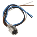 binder Sensor Actuator Cable Male 3 Way M8 to Female 34 Way M8 5m, Polyurethane Jacket, Black, IP67/IP69K 09-3390-00-04