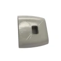 Contactum White 1 Gang Light Switch Cover Polycarbonate 91mm x 87mm x 9mm ALFG4011WHW