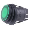 ZF Illuminated DPST On-Off On-Off Rocker Switch Panel, Green Actuator, 16A, 28V dc, IP56 KDH3AEA2GBB
