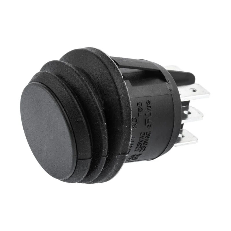 ZF Double Pole Double Throw (DPDT) On-On On-On Rocker Switch Panel Polyamide 66 Housing Panel Mount IP56 KDH3BNA1BBB