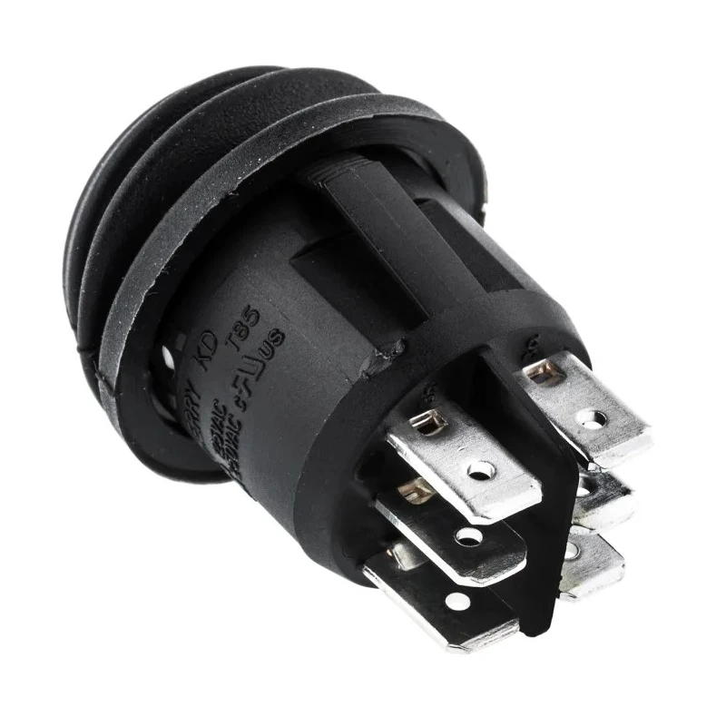 ZF Double Pole Double Throw (DPDT) On-On On-On Rocker Switch Panel Polyamide 66 Housing Panel Mount IP56 KDH3BNA1BBB