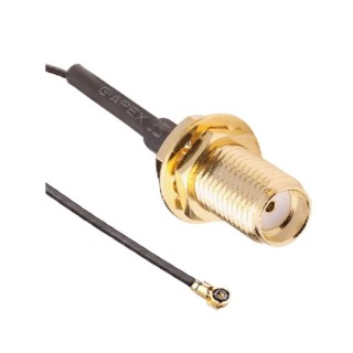 Linx CSJ-SGFB Series Coaxial Cable Plug to MHF4, 200 mm 50 Ω 