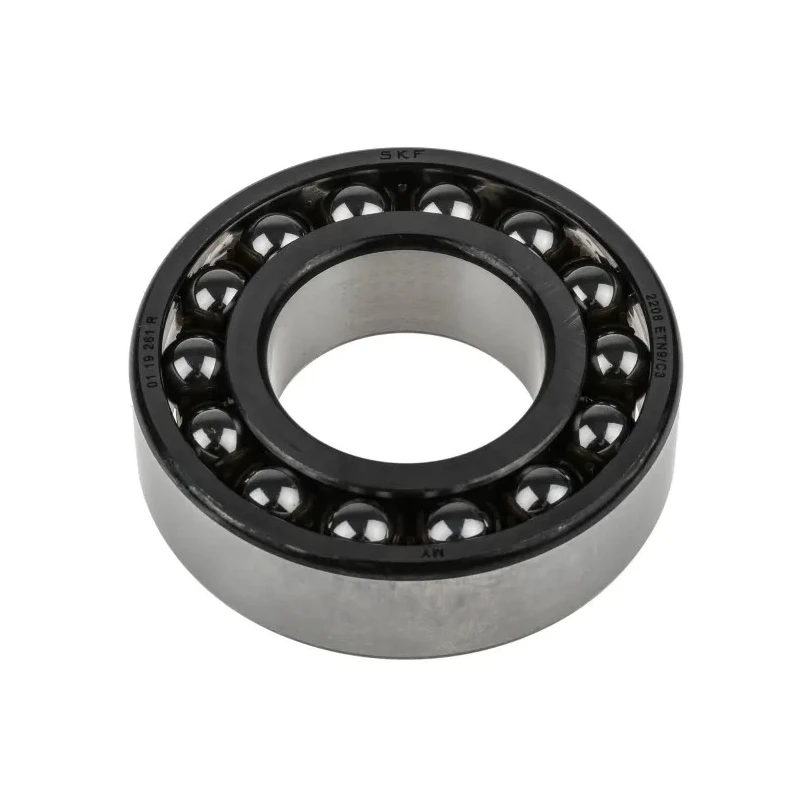 SKF 40 mm Inside Diameter 80 mm Outside Diameter 2 Row Self-Aligning Ball Bearing 2208 ETN9/C3