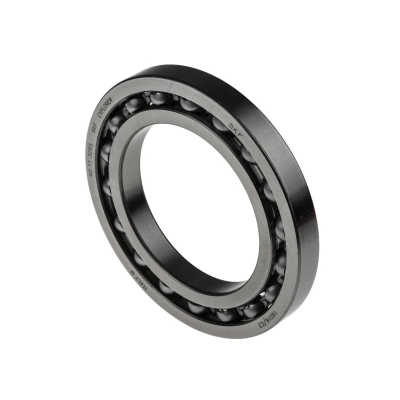 SKF Single Row Deep Groove Ball Bearing 80 mm Inside Diameter, 125 mm Outside Diameter, 14 mm Race Width, C3 16016/C3
