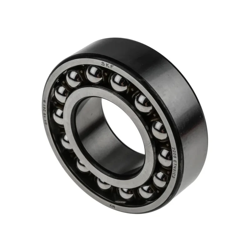 SKF 40 mm Inside Diameter 80 mm Outside Diameter 2 Row Self-Aligning Ball Bearing 2208 ETN9/C3