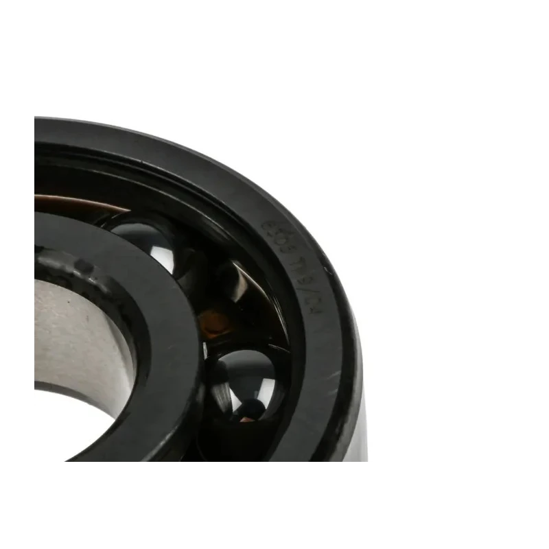 SKF Single Row Deep Groove Ball Bearing 25 mm ID 62 mm OD, 17 mm Race Width, Non-Metallic Cage, Open End Type, 6305 TN9/C4