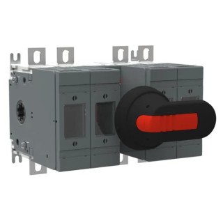 ABB Fuse Switch Disconnector 4-Pole 160A Lug Terminal Mechanical Fuse Size 000-00 1SCA116731R1001