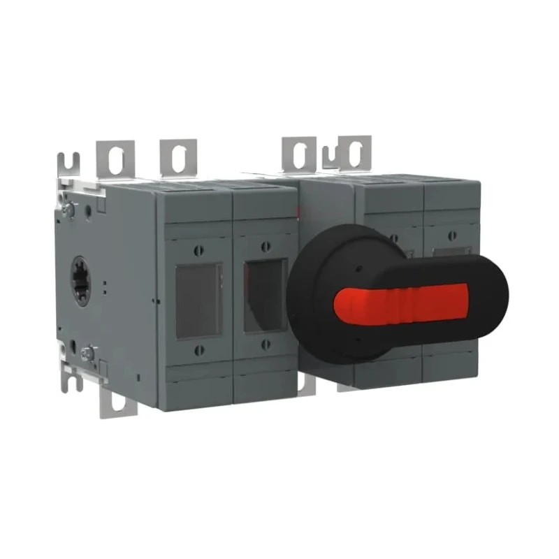 ABB Fuse Switch Disconnector 4-Pole 160A Lug Terminal Mechanical Fuse Size 000-00 1SCA116731R1001