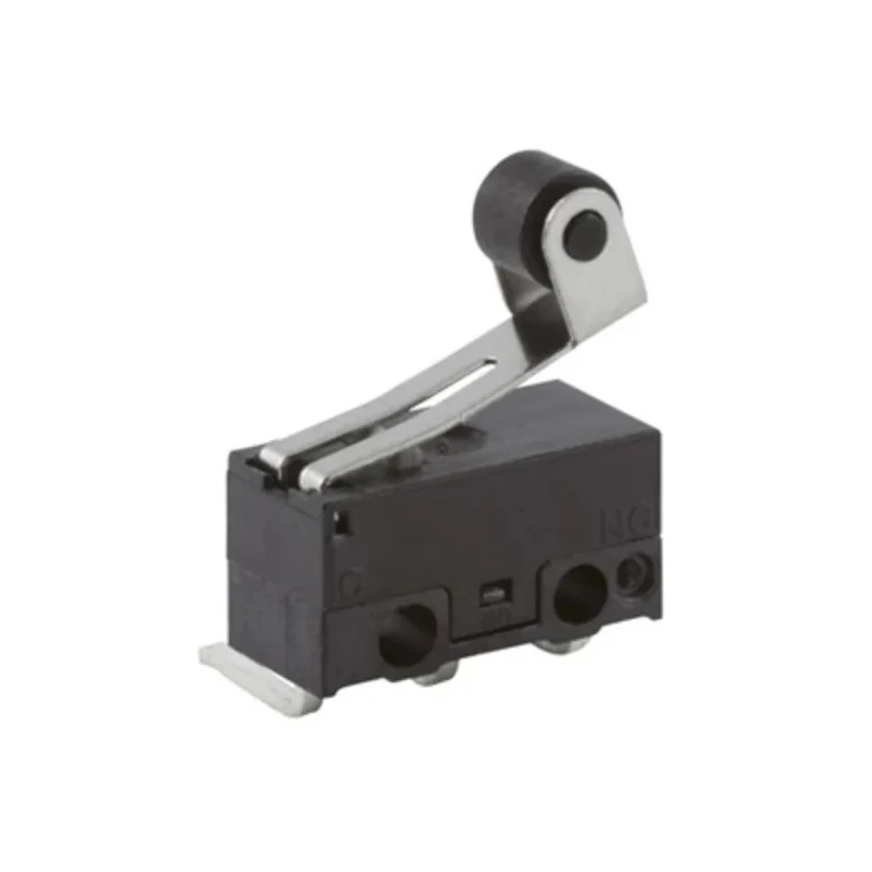 ZF Roller Lever Micro Switch with Right Angle PCB Terminal, 50mA Current, 125 V AC, SPDT Contact Configuration DG23-B2RA