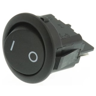 ZF SPST On-Off 2P Rocker Switch Panel, Panel Mount, Polyamide 66 Housing, 10A, 20 mm Cutout RRA22H3EBBNN