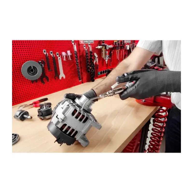Facom Blow Gun with 1/4 in Air Inlet BSP, 8 mm Nozzle, Thumb Lever Trigger, Operating Temp -10°C to 80°C V.999A