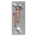 Facom 15 Piece Maintenance Tool Kit with Files, Hammer, Mallet, No Storage CR.858J5