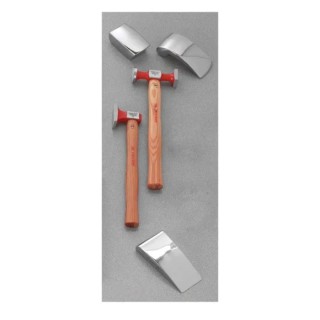 Facom 15 Piece Maintenance Tool Kit with Files, Hammer, Mallet, No Storage CR.858J5
