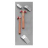 Facom 15 Piece Maintenance Tool Kit with Files, Hammer, Mallet, No Storage CR.858J5
