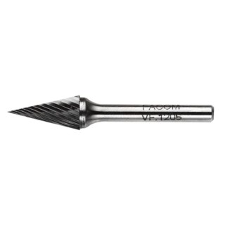 Facom Rotary Tool Multitool Accessory Tungsten Carbide Mill Right Hand Cut Length 25 mm VFA.1208