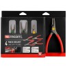 Facom 4-Piece Circlip Plier Set with Straight External and Internal Pliers PCSNJ4PB