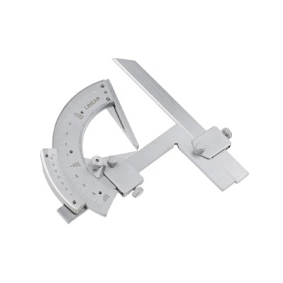 RS PRO Vernier Metric Bevel Protractor with 150 mm Stainless Steel Blade 235-7550