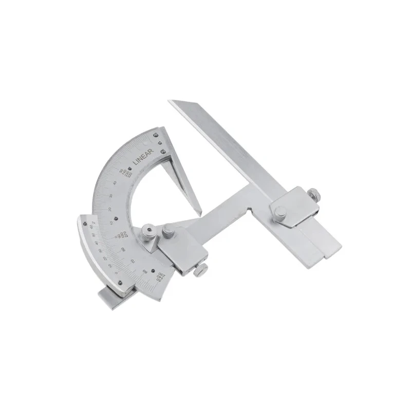 RS PRO Vernier Metric Bevel Protractor with 150 mm Stainless Steel Blade 235-7550