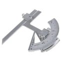 RS PRO Vernier Metric Bevel Protractor with 150 mm Stainless Steel Blade 235-7550