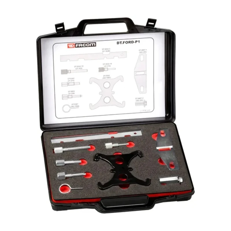 Facom 5 Piece Fiat Timing Kit Tool Kit with Case DT.FORD-P1