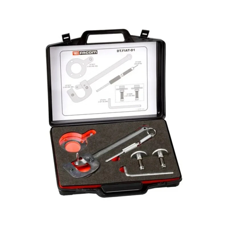 Facom 6 Piece Fiat Diesel Engine Timing Kit with Case DT.FIAT-D1
